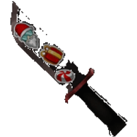 Стикерс (Нож) (Stickers (Knife)) в MM2
