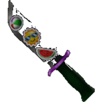 Стикерс (Нож) (Stickers (Knife)) в MM2