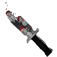 Сноумен (Нож) (Snowman (Knife)) в MM2